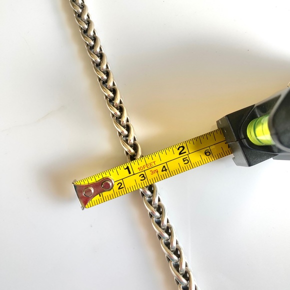 David Yurman 8mm and 16.5-inch Silver Necklace - Picture 6 of 7